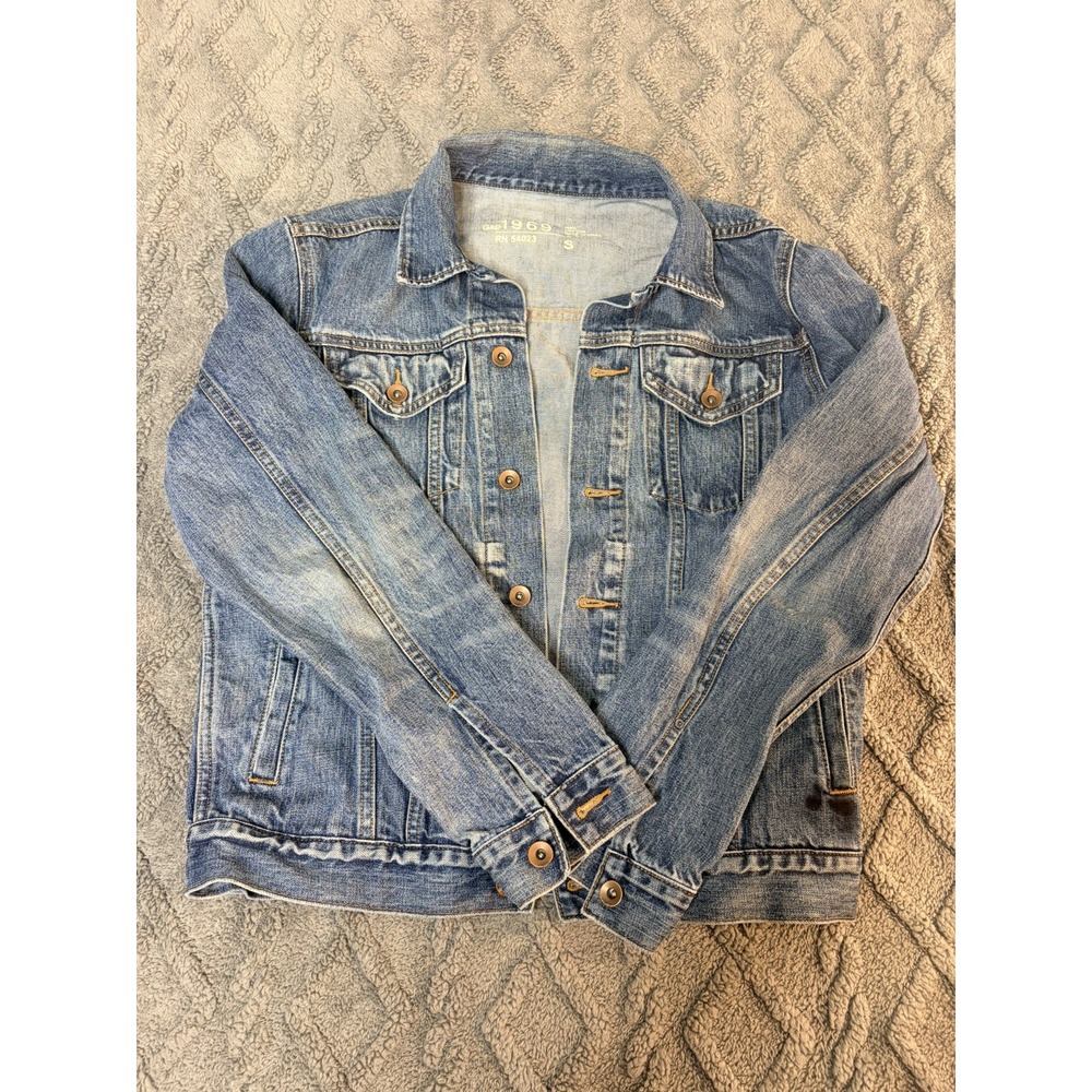 Gap 1969 Light Wash Denim Jacket Size Small